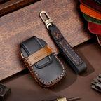 For Chevrolet 5-button Hallmo Car Cowhide Leather Key Protective Cover Key Case, C114