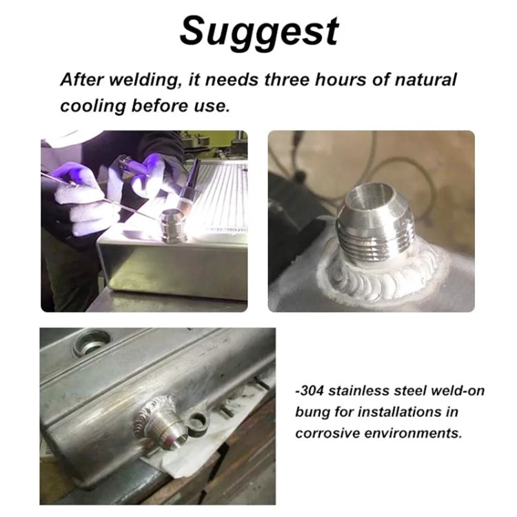 AN3 Car Oil Pipe Joint Breathable Pot Connector, AN3