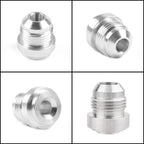 AN6 Car Oil Pipe Joint Breathable Pot Connector, AN6