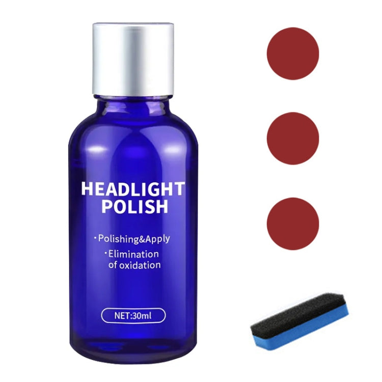 Car Headlight Scratch Yellowing Repair Fluid Set, Capacity: 30ml, 30ml