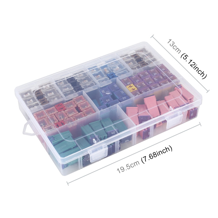 96 in 1 Car Inline Blade Fuse Holder Set, 96 in 1