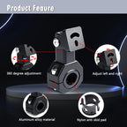 2pcs LT02 Motorcycle Light Universal Bracket, 2pcs