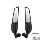 Motorcycle Modification Fixed Wind Wing Rearview Mirror, M-RM003 (Red), M-RM003 (Blue), M-RM003 (Black)
