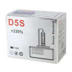 1 Pair D5S 6000K DC12V 35W Car HID Xenon Bulb Kit Headlight, D5S 6000K