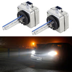 1 Pair D8S 8000K DC12V 35W Car HID Xenon Bulb Kit Headlight, D8S 8000K