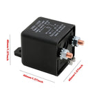 ZL180 12V 200A Car Relay Remote Rireless Battery Isolator with Battery Clip x 2 & Remote Control x 2, 12V 200A  with Battery Clip x 2 & Remote Control x 2