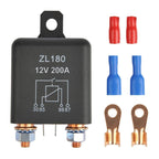 12V 200A Car Start Relay with Accessories, 12V
