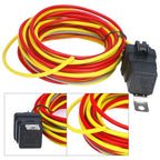 Car 12V 40A 165-185 Degree Electric Cooling Fan Thermostat Temperature Sensor Switch Set, 12V 40A 165-185 Degree