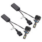 K11 1 Pair 9012 12V / 85W / 6000K / 9000LM Car LED Headlight, 9012