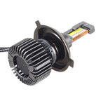 K11 1 Pair H4 12V / 75W / 6000K / 9000LM Car LED Headlight, H4
