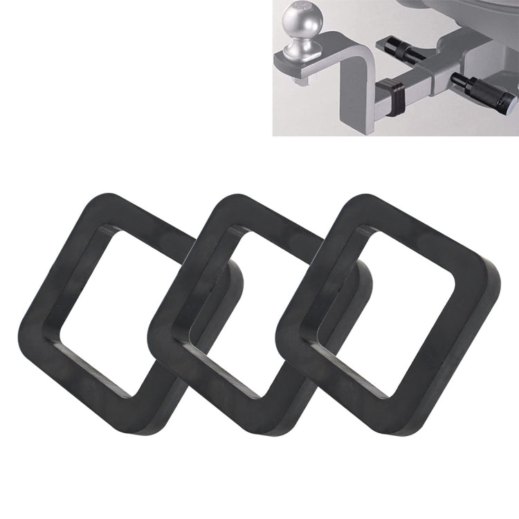 CP-3015 3 in 1 Car 2 inch Trailer Hitch Receiver Silencer Pad, 3 in 1