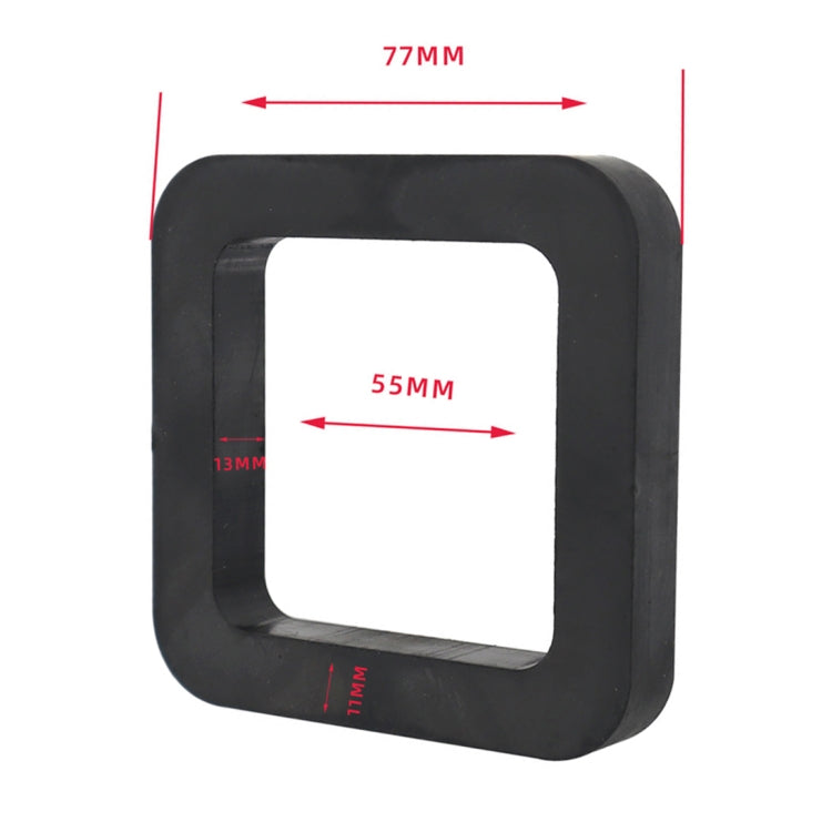 CP-3015 5 in 1 Car 2 inch Trailer Hitch Receiver Silencer Pad, 5 in 1