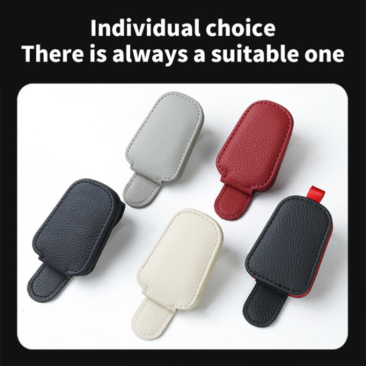 Car Sun Visor Glasses Clip Multi-functional Card Storage Bracket