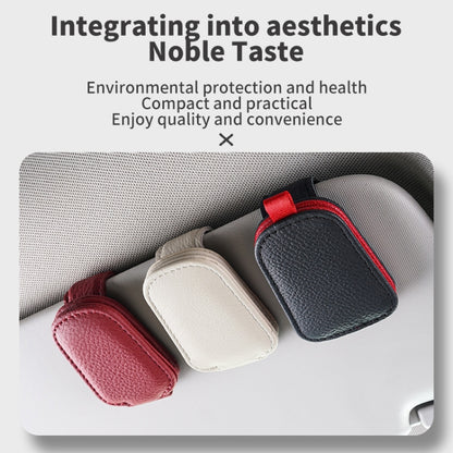 Car Sun Visor Glasses Clip Multi-functional Card Storage Bracket