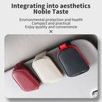 Car Sun Visor Glasses Clip Multi-functional Card Storage Bracket