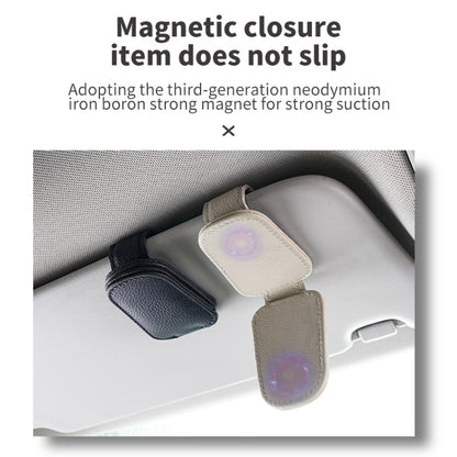 Car Sun Visor Glasses Clip Multi-functional Card Storage Bracket
