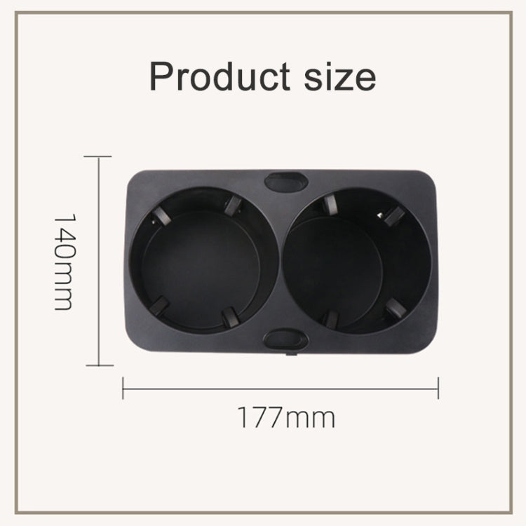 For Volkswagen Magotan B6B7 07-15 Car Water Cup Holder, Left Driving, For Magotan B6B7 (Cup Holder)