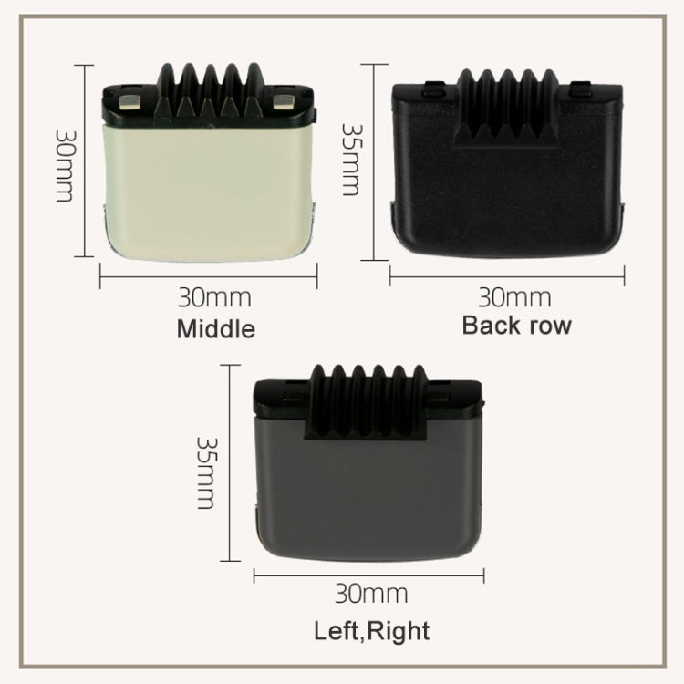 For Lexus ES240 Left-hand Drive Car Rear Row Air Conditioning Air Outlet Paddle 55660-33210, For Lexus ES240 / ES350 Rear Row (Black), For Lexus ES240 / ES350 Rear Row (Beige)