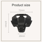 Car Window Shade Fixing Buckle for Land Rover Freelander 2, Left Driving, Style:Flat