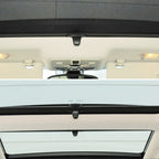 Car Window Shade Fixing Buckle for Land Rover Freelander 2, Left Driving, Style:Flat
