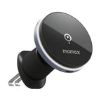 MOMAX CM25A Magnetic Wireless Charger Car Air Outlet Phone Holder, CM25A