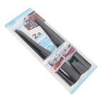 1 Pair Car Solid Color Silicone Bumper Strip, Style: Long, Solid Color