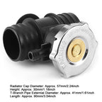 For Jeep Wrangler Radiator Coolant Hose Connector with Cover 55116901AA, For Jeep Wrangler