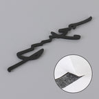 Car Personalized Aluminum Alloy Decorative Stickers, Size: 16x3.5x04cm