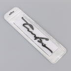 Car Personalized Aluminum Alloy Decorative Stickers, Size: 16x3.5x04cm