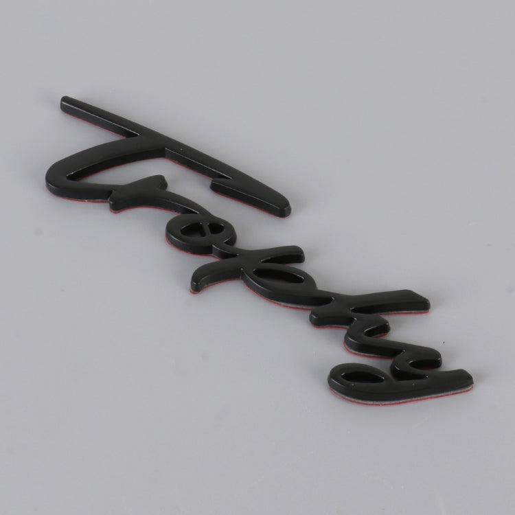 Car TROPHY Personalized Aluminum Alloy Decorative Stickers, Size: 11.5x2.5x0.35cm