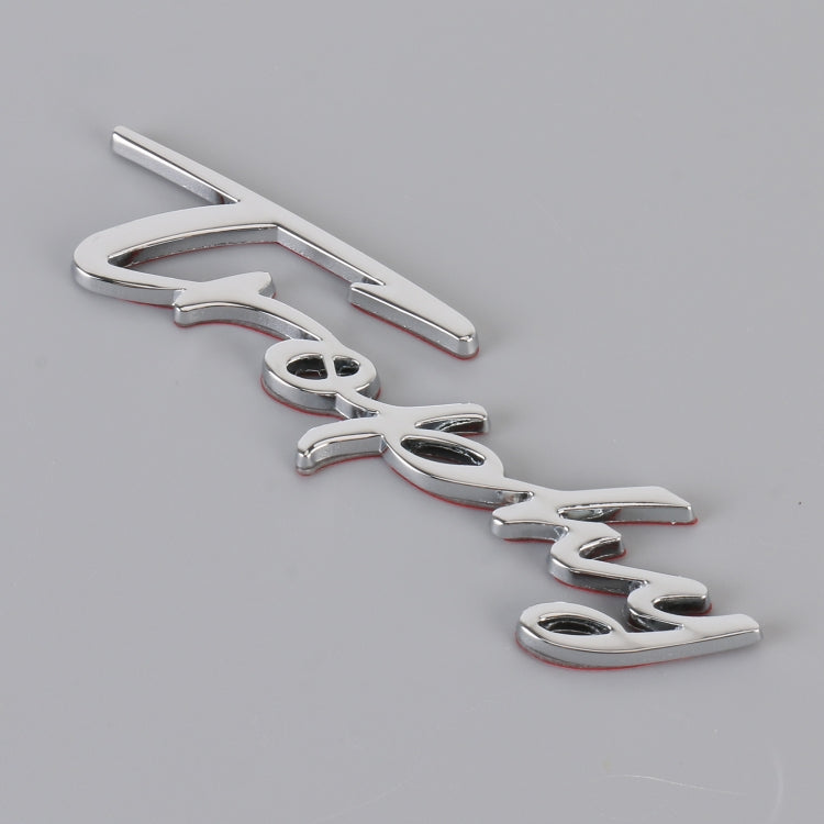 Car TROPHY Personalized Aluminum Alloy Decorative Stickers, Size: 11.5x2.5x0.35cm