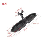 For Jeep Wrangler JL / JT 2018 Car Modified Dashboard Storage Box with Phone Navigation Bracket, For Jeep Wrangler JL / JT 2018