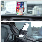 For Jeep Wrangler JL / JT 2018 Car Modified Dashboard Storage Box with Phone Navigation Bracket, For Jeep Wrangler JL / JT 2018