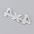 Car Number 4 x 4 Personalized Aluminum Alloy Decorative Sticker, Size: 9 x 3.5 x 2.3cm