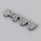 Car WT-i Personalized Aluminum Alloy Decorative Stickers, Size:7.5 x 2cm, WT-i