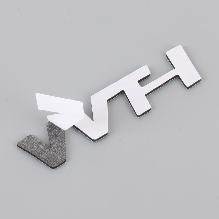 Car WT-i Personalized Aluminum Alloy Decorative Stickers, Size:7.5 x 2cm, WT-i