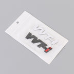 Car WT-i Personalized Aluminum Alloy Decorative Stickers, Size:7.5 x 2cm, WT-i