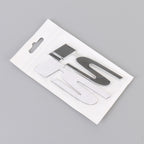Car Si Metal Stickers Personalized Aluminum Alloy Decorative Stickers, Size:10 x 3cm