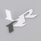 Car Dual R Metal Stickers Personalized Aluminum Alloy Decorative Stickers, Size:11 x 3.5cm