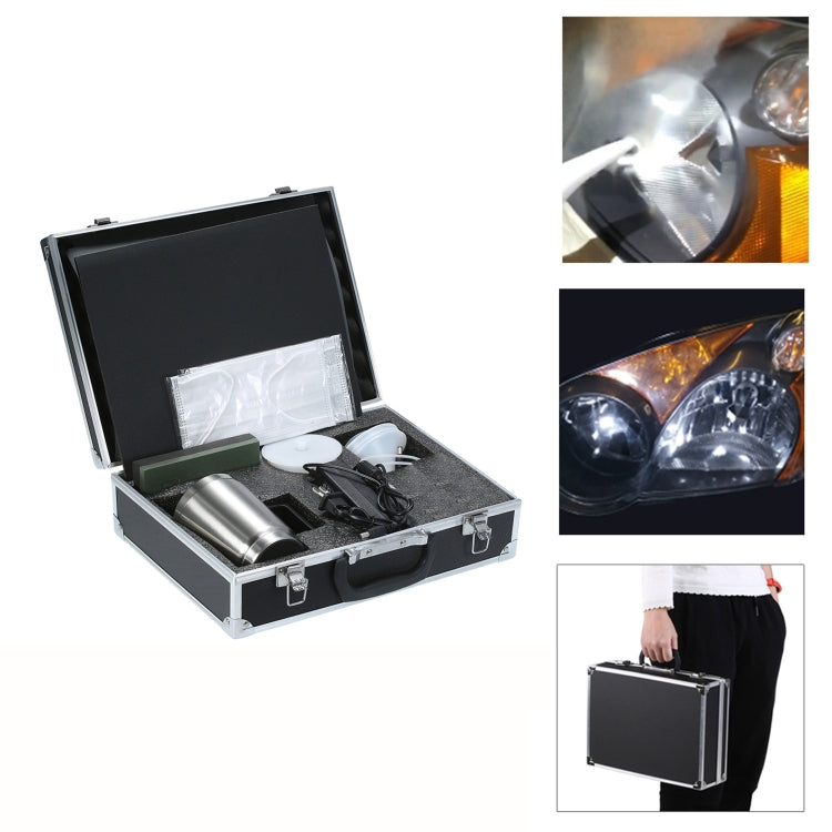 Car Headlight Scratch Aging Yellowing Renovation Repair Set, EU Plug, EU Plug