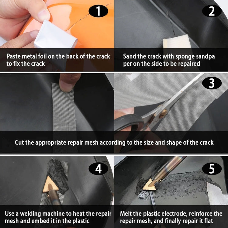 100W Electric Soldering Iron Plastic Welding Machine Car Bumper Repair Plier, US Plug, US Plug