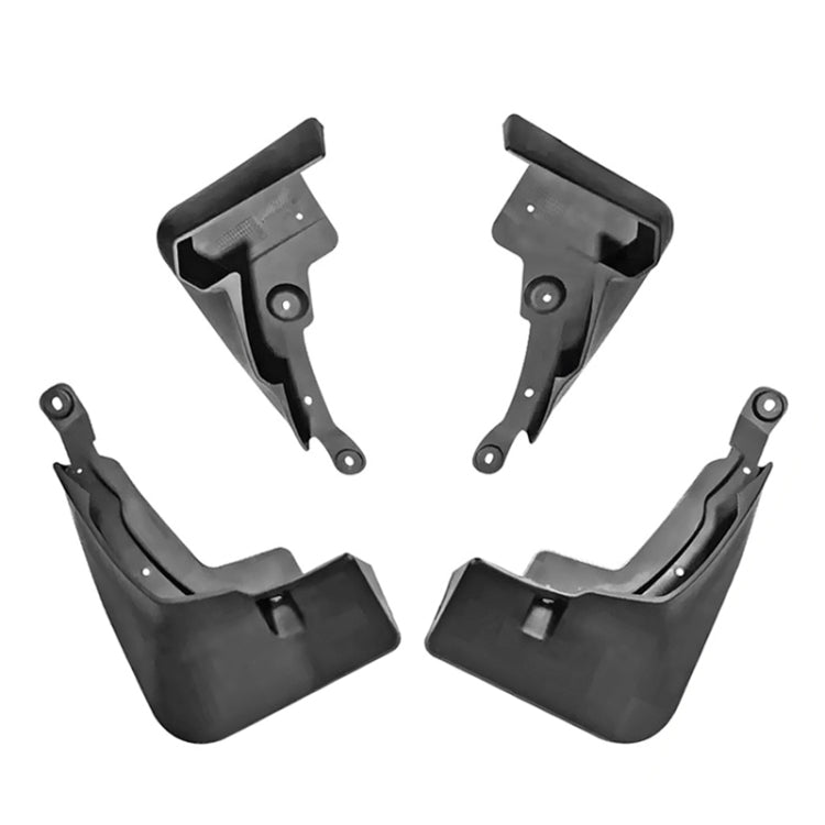For Toyota RAV4 2019-2022 4pcs/Set Car Auto Soft Plastic Splash Flaps Fender Guard with Pedal, For Toyota RAV4 2019 with Pedal