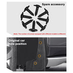 For Volvo XC60 2014-2017 4pcs/Set Car Auto Soft Plastic Splash Flaps Fender Guard, For Volvo XC60 2014-2017