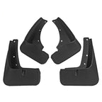 For Mitsubishi Outlander 2013-2014 4pcs/Set Car Auto Soft Plastic Splash Flaps Fender Guard, For Mitsubishi Outlander 2013-2014