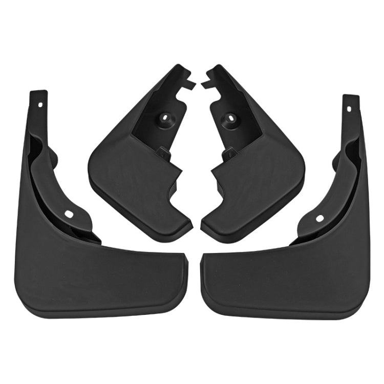 For Audi Q5 2009-2016 4pcs/Set Car Auto Soft Plastic Splash Flaps Fender Guard, For Audi Q5 2009-2016