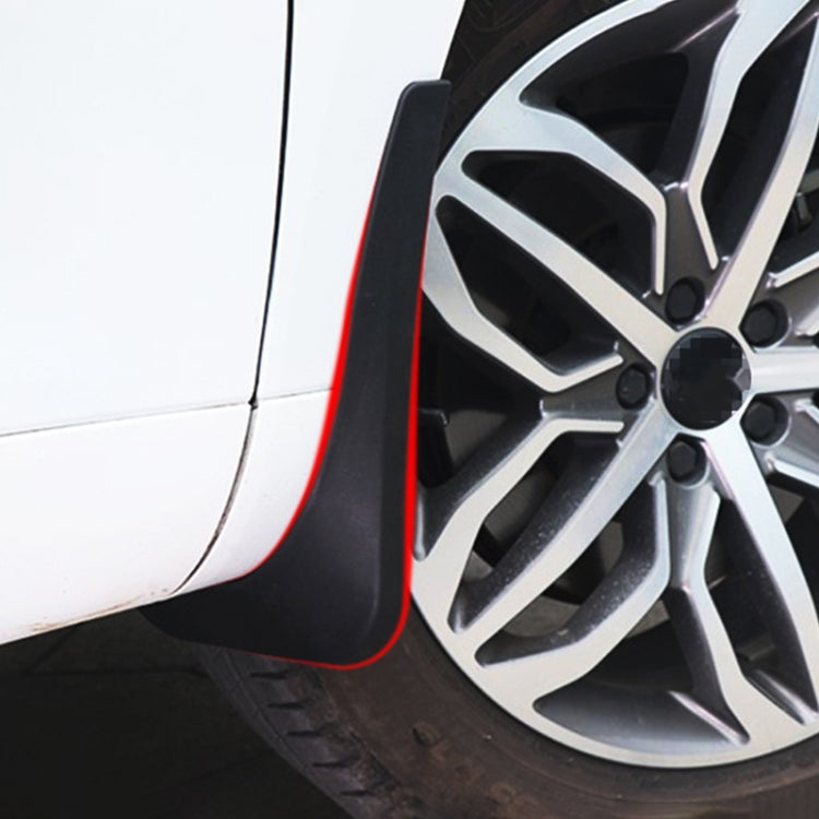 For Volkswagen T-ROC 2023 4pcs/Set Car Auto Soft Plastic Splash Flaps Fender Guard, For Volkswagen T-ROC 2023