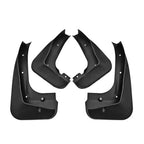 For BMW X3 2006-2010 4pcs/Set Car Auto Soft Plastic Splash Flaps Fender Guard with Pedal, For BMW X3 2006-2010