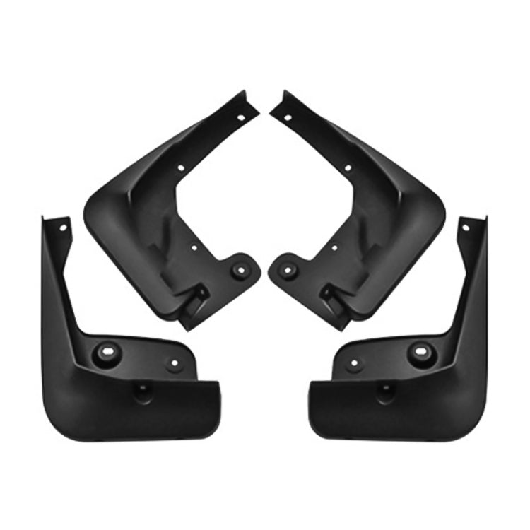 For BMW X4 X F26 2014-2018 4pcs/Set Car Auto Soft Plastic Splash Flaps Fender Guard, For BMW X4 X F26 2014-2018