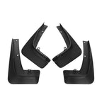 For BMW X5 M Sports F15 2014-2018 4pcs/Set Car Auto Soft Plastic Splash Flaps Fender Guard, For BMW X5 M Sports F15 2014-2018