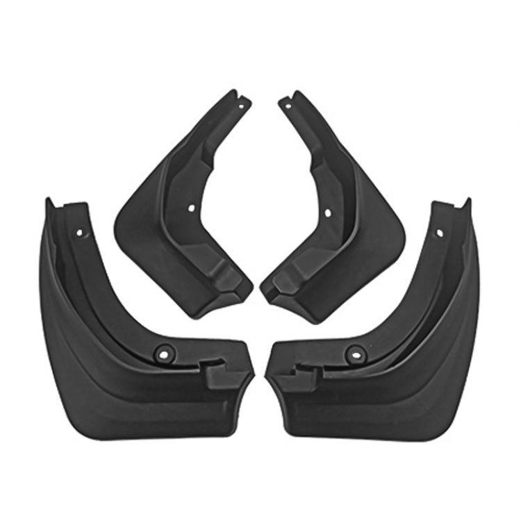 For Mercedes-Benz E-class 2016 4pcs/Set Car Auto Soft Plastic Splash Flaps Fender Guard, For Mercedes-Benz E-class 2016